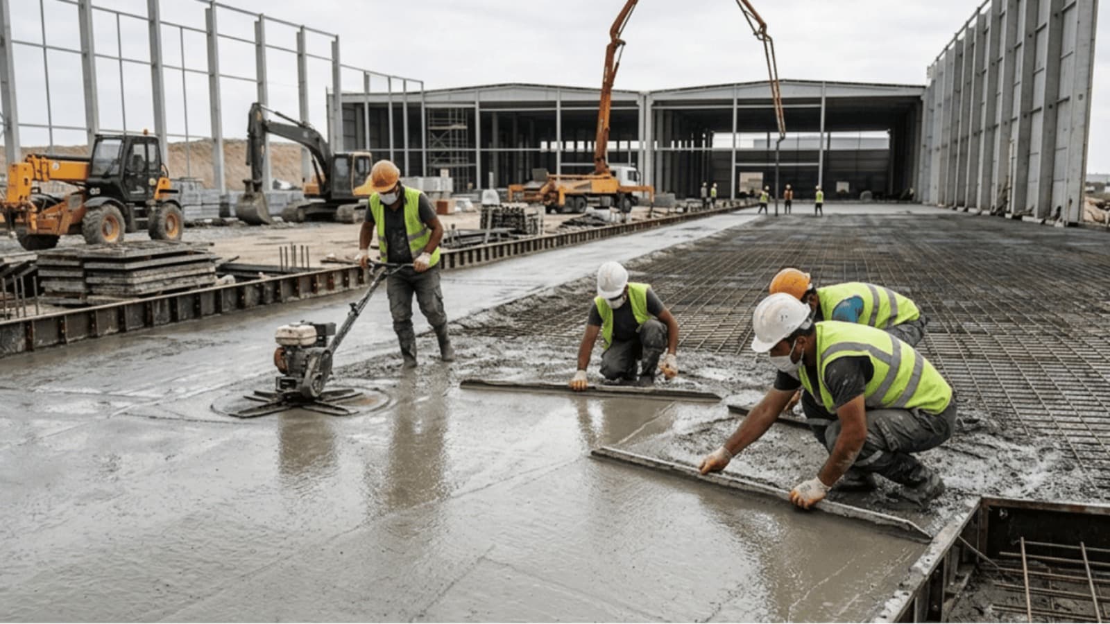 Saha Beton Uygulama Küçükçekmece